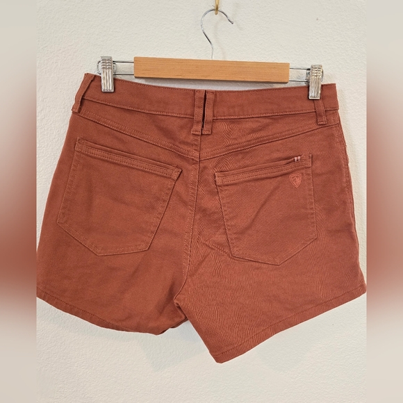 Kuhl Kontour Short 4 Inch In Tuscany Rust Size 8 Like New - Picture 6 of 7